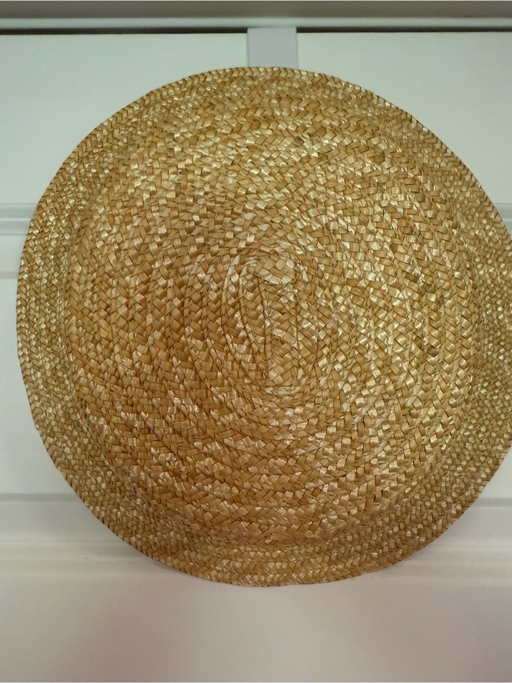 Women's Natural Straw Sun Hat - Lightweight Woven Beach Hat